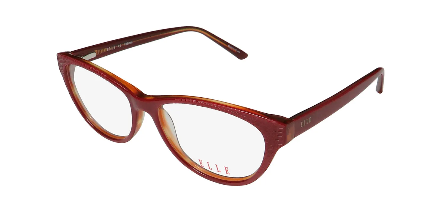 ELLE 13415 re Eyeglasses Red 53mm