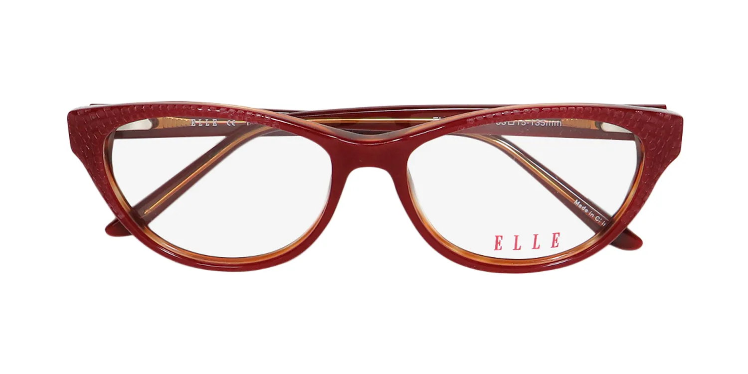 ELLE 13415 re Eyeglasses Red 53mm 2
