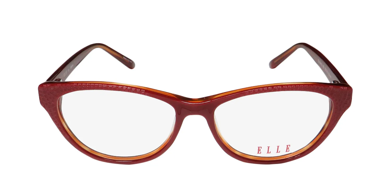 ELLE 13415 re Eyeglasses Red 53mm 3