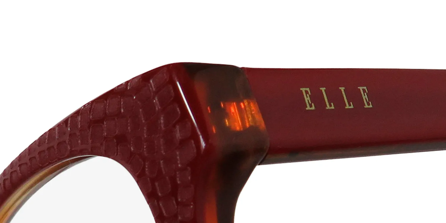 ELLE 13415 re Eyeglasses Red 53mm 6