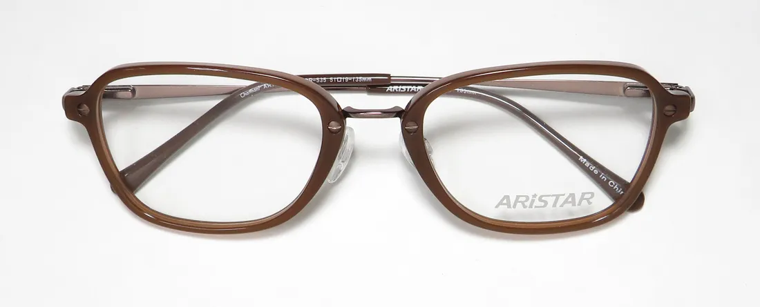 Aristar 18651 535 Eyeglasses Brown 51mm 2