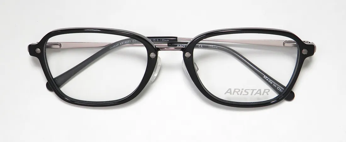 Aristar 18651 538 Eyeglasses Black 51mm 2