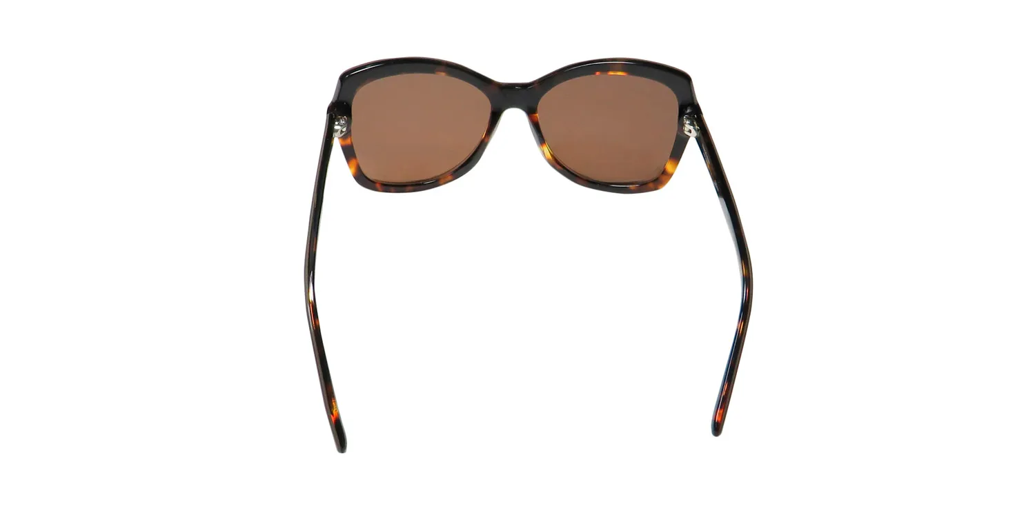 Isaac Mizrahi 30216 br Sunglasses Brown 55mm 5