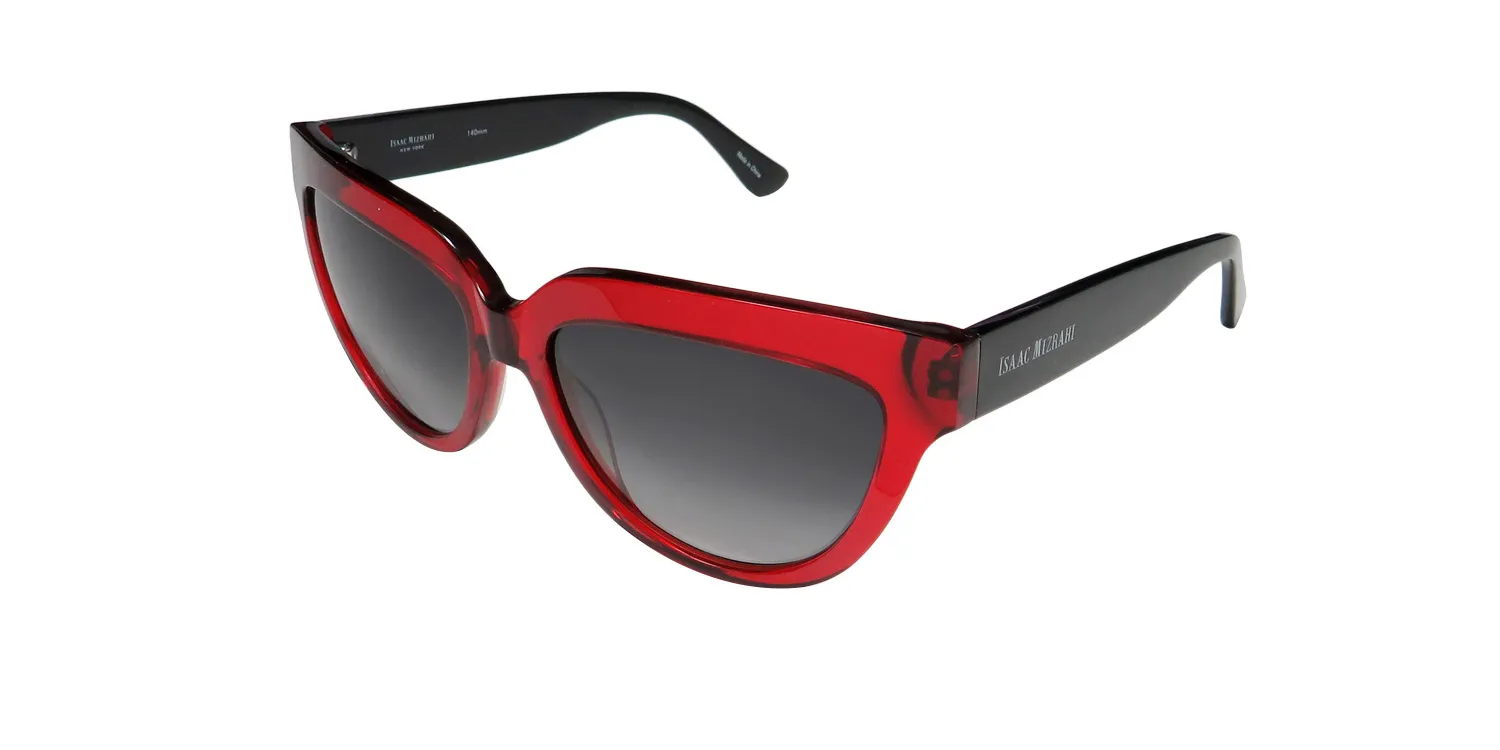 Isaac Mizrahi 30217 re Sunglasses Red 56mm
