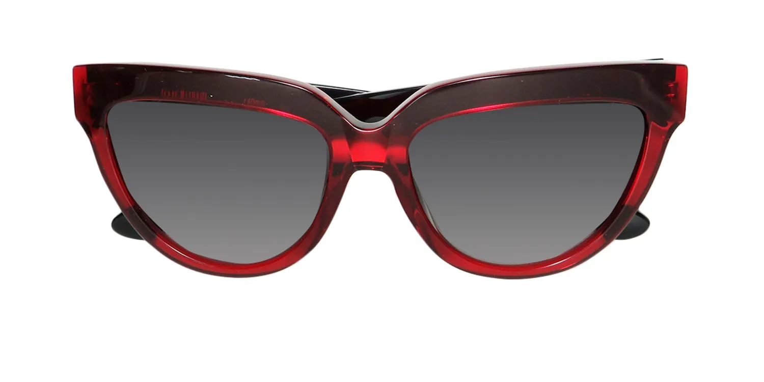 Isaac Mizrahi 30217 re Sunglasses Red 56mm 2
