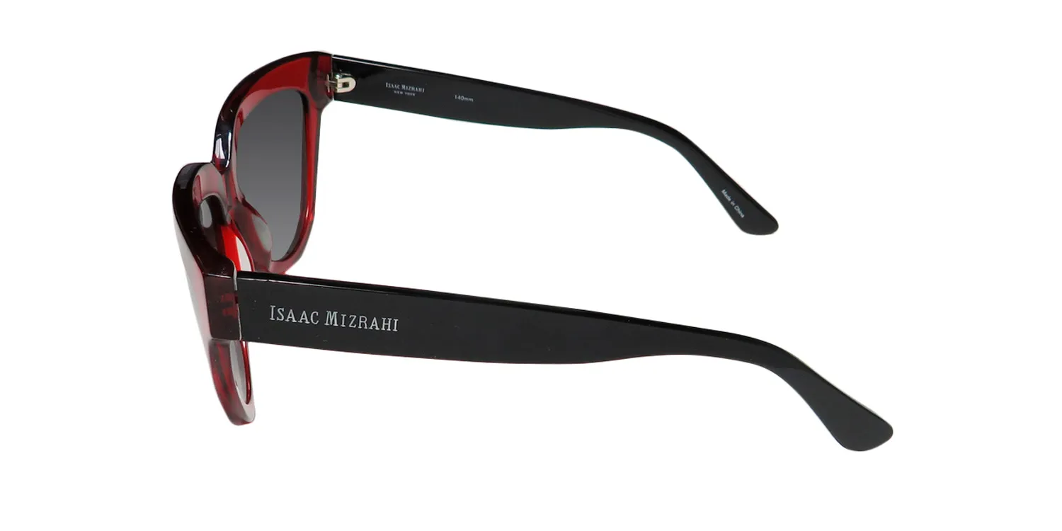 Isaac Mizrahi 30217 re Sunglasses Red 56mm 4