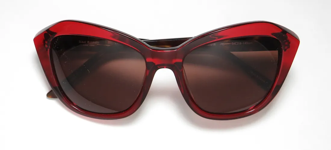 Isaac Mizrahi 30218 re Sunglasses Red 54mm 2