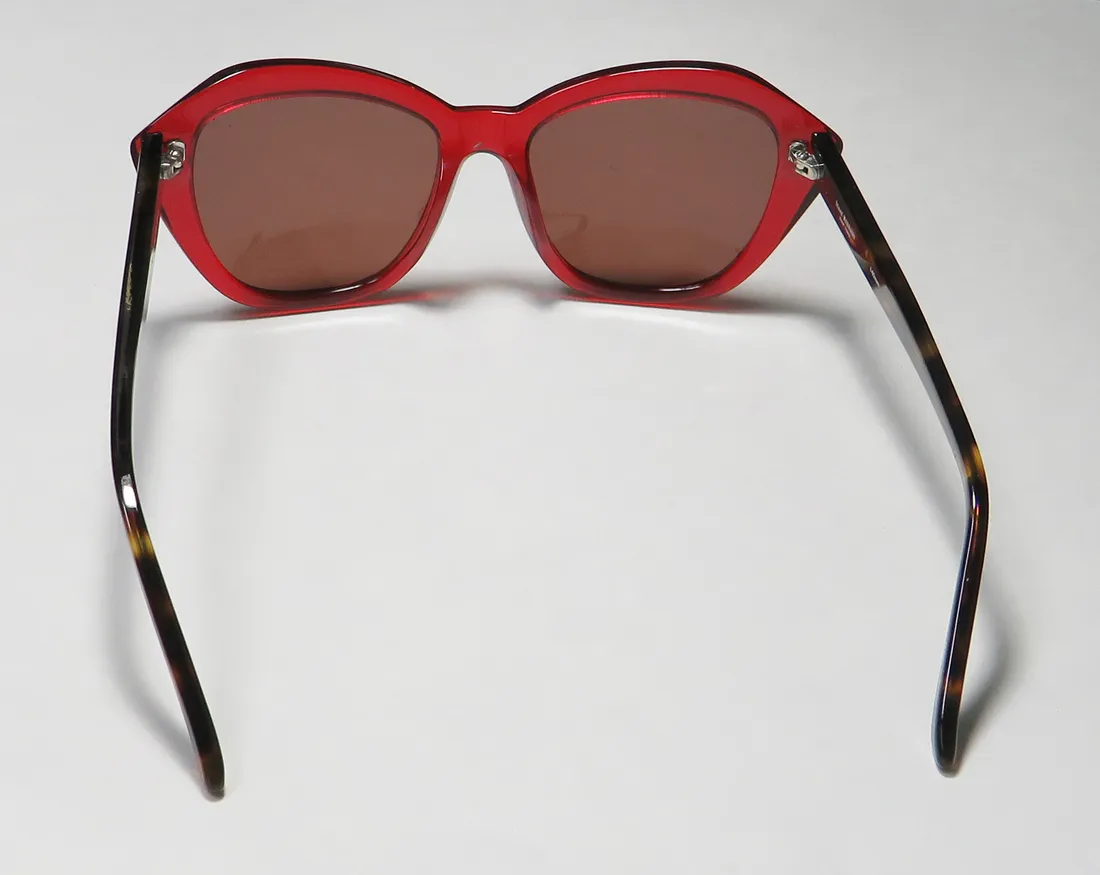 Isaac Mizrahi 30218 re Sunglasses Red 54mm 5