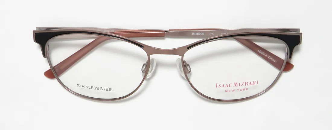Isaac Mizrahi 30000 pk Eyeglasses Pink 53mm 2