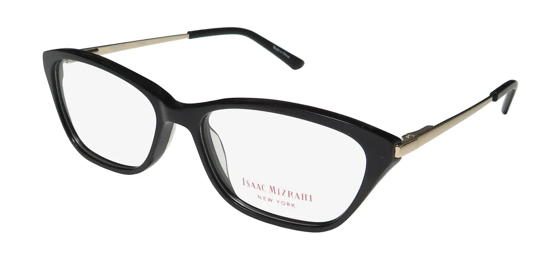 Isaac Mizrahi 30003 bk Eyeglasses Black 53mm