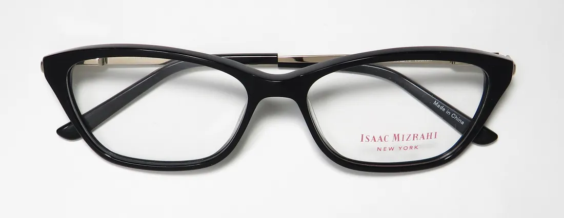 Isaac Mizrahi 30003 bk Eyeglasses Black 53mm 2