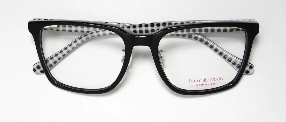 Isaac Mizrahi 30009 bk Eyeglasses Black 54mm 2