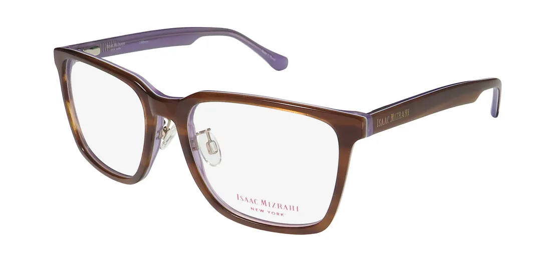 Isaac Mizrahi 30009 br Eyeglasses Brown 54mm