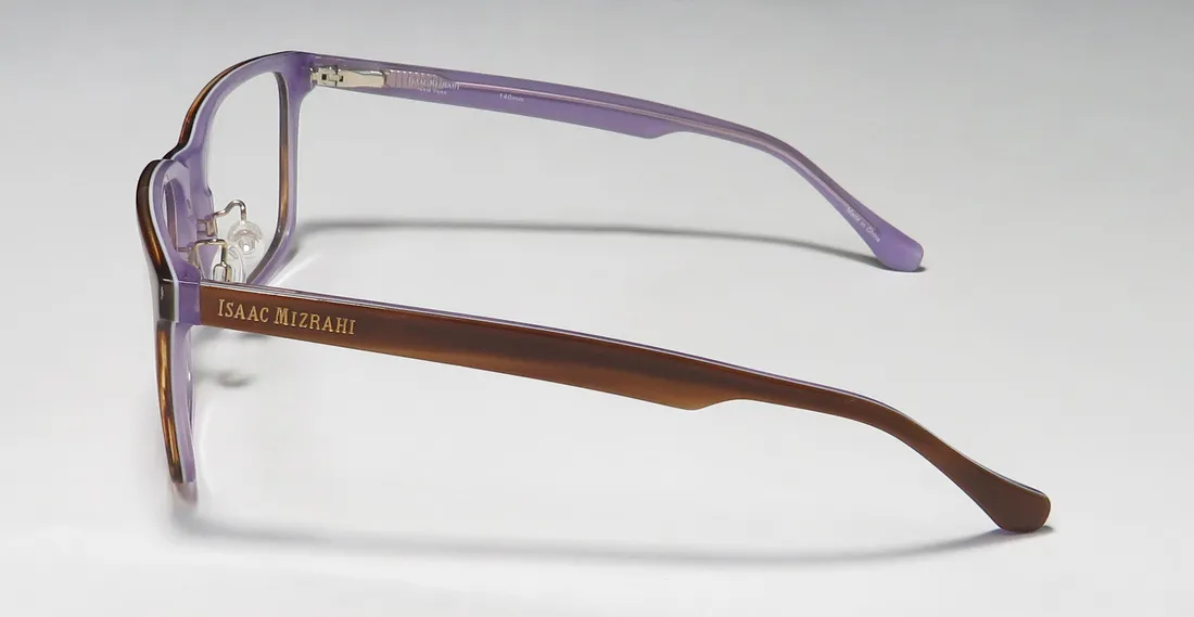 Isaac Mizrahi 30009 br Eyeglasses Brown 54mm 4