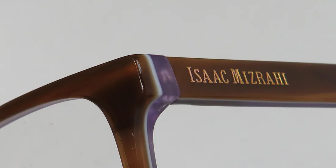 Isaac Mizrahi 30009 br Eyeglasses Brown 54mm 6