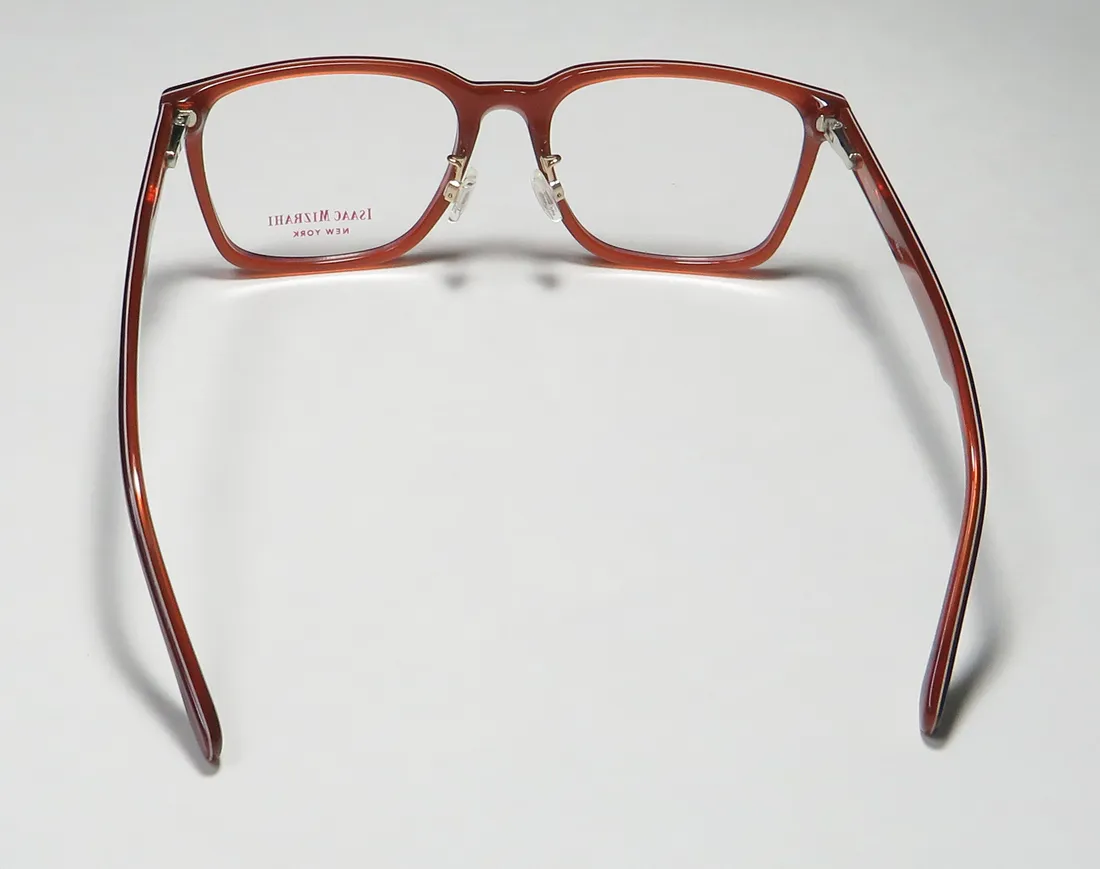 Isaac Mizrahi 30009 bu Eyeglasses Burgundy 54mm 5