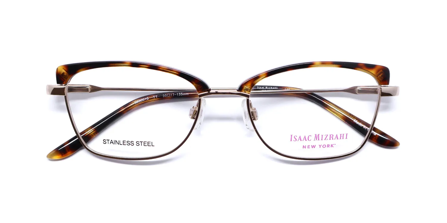 Isaac Mizrahi 30010 tt Eyeglasses Tortoise 50mm 2