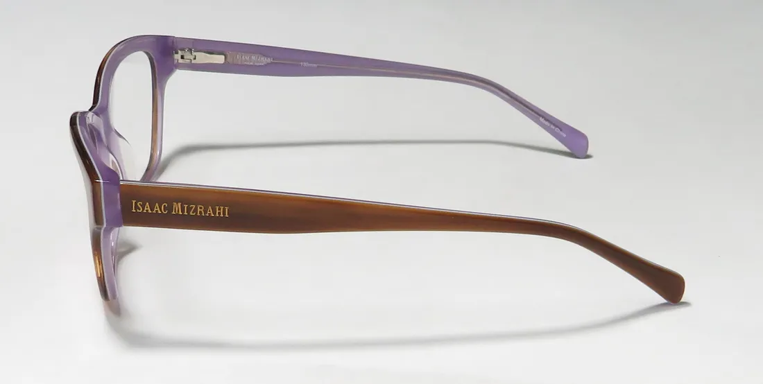 Isaac Mizrahi 30013 br Eyeglasses Brown 53mm 4