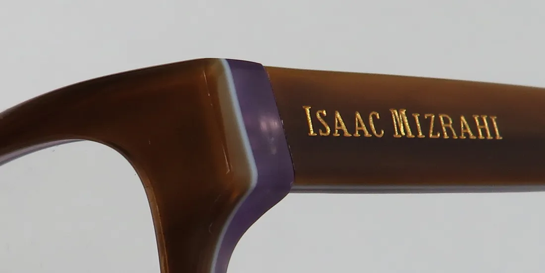 Isaac Mizrahi 30013 br Eyeglasses Brown 53mm 6