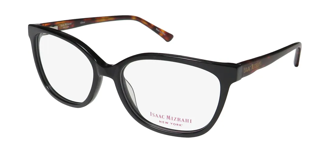 Isaac Mizrahi 30014 bk Eyeglasses Black 53mm