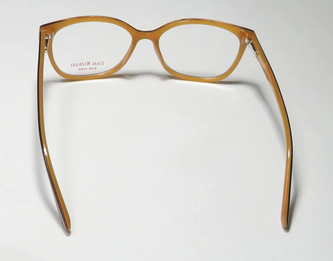 Isaac Mizrahi 30014 br Eyeglasses Brown 53mm 5