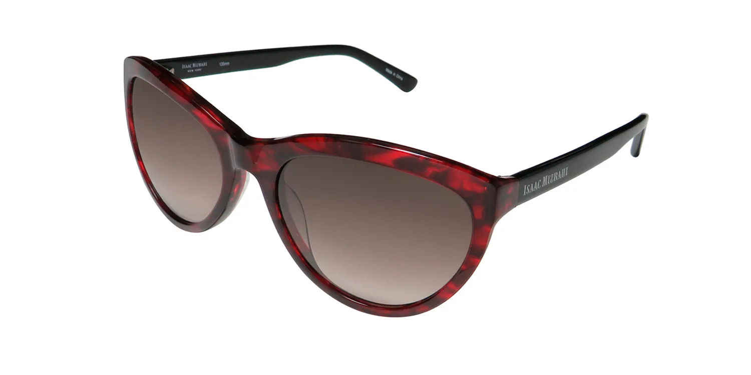 Isaac Mizrahi 30223 re Sunglasses Red 57mm
