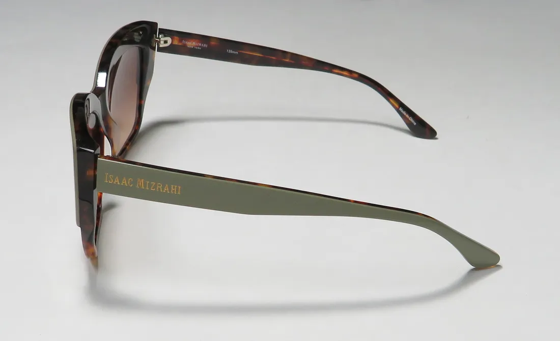 Isaac Mizrahi 30234 gn Sunglasses Green 55mm 4
