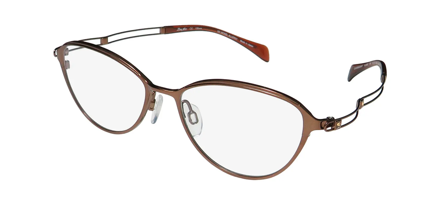Charmant 2092 br Eyeglasses Brown 51mm Women