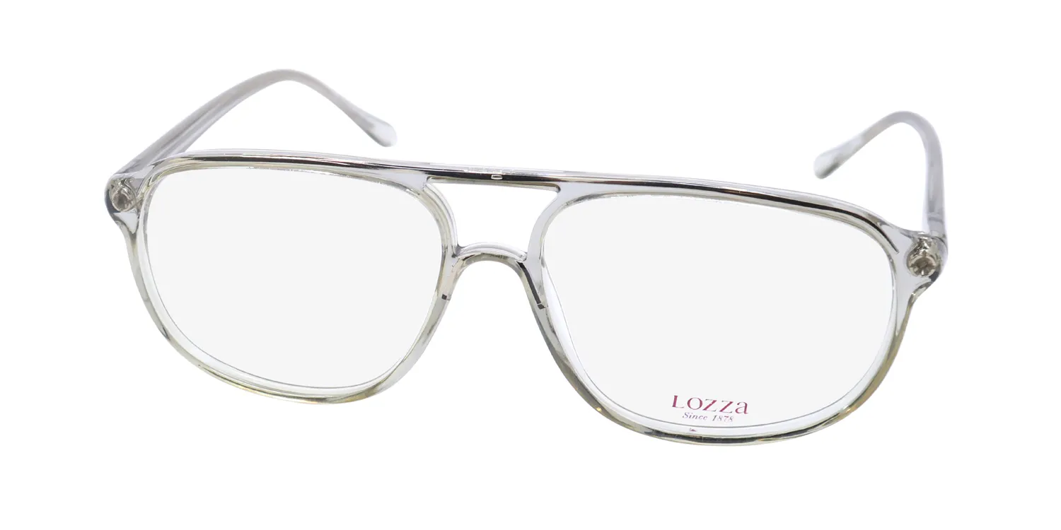 Lozza Vl1831 06s8 Eyeglasses Grey Crystal 56mm