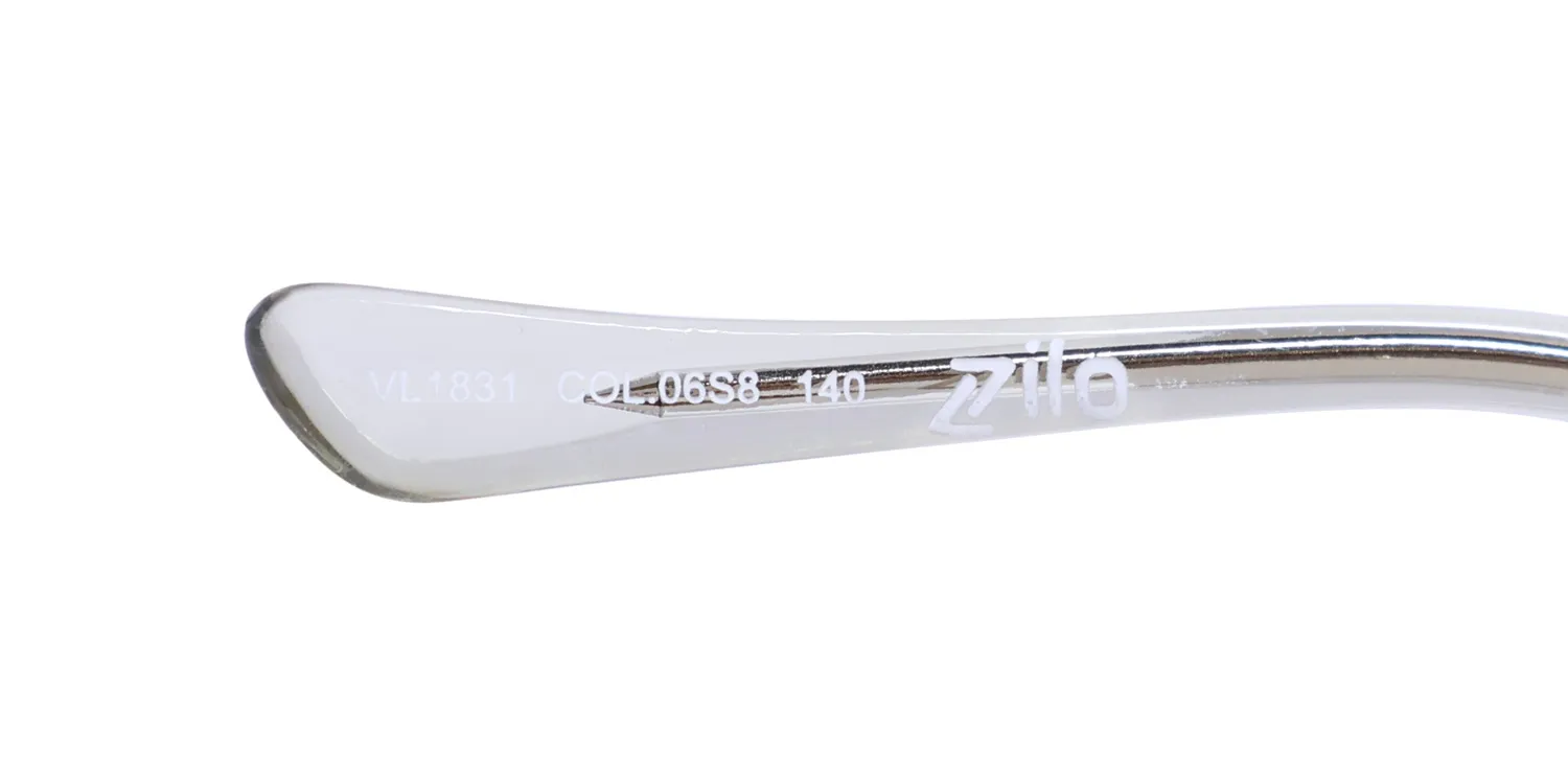 Lozza Vl1831 06s8 Eyeglasses Grey Crystal 56mm 8
