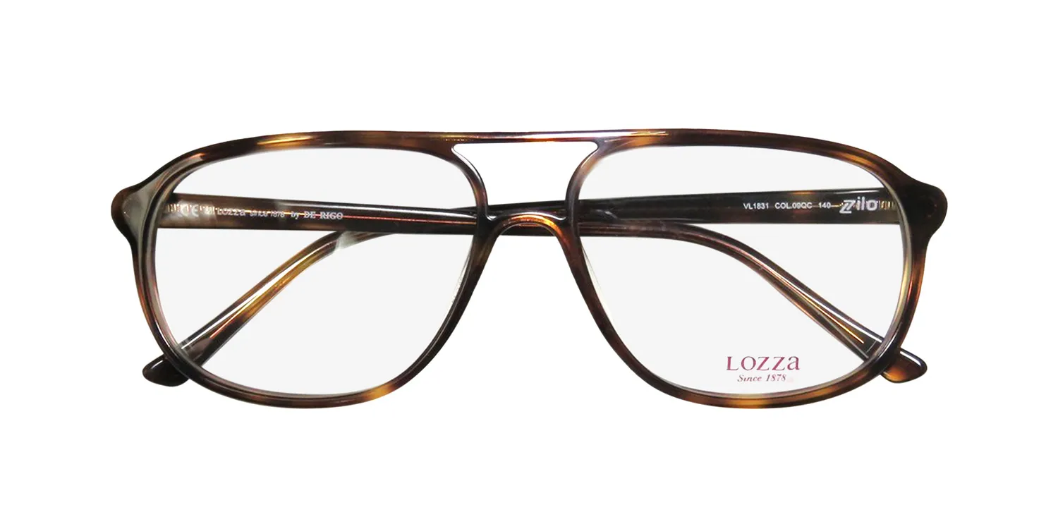 Lozza Vl1831 09qc Eyeglasses Havana 56mm 2