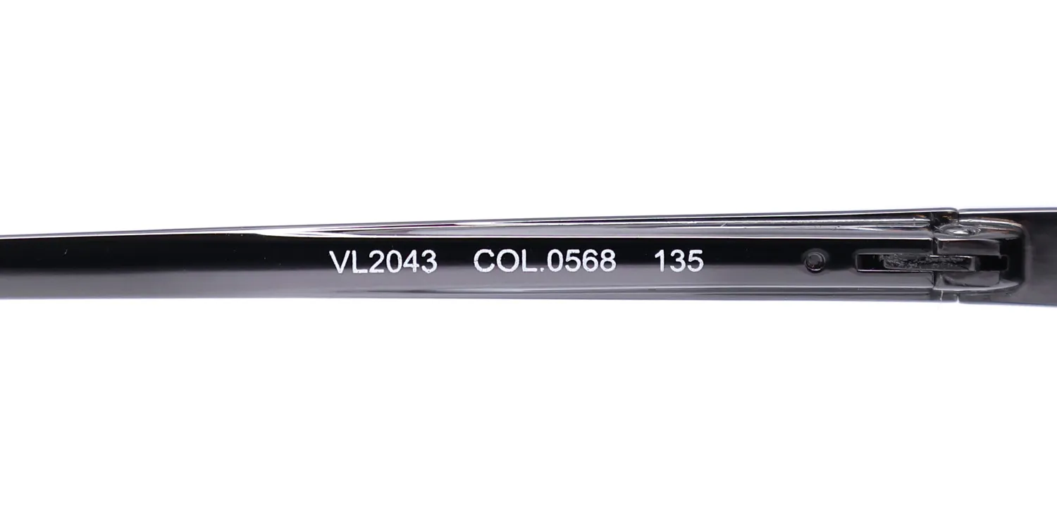 Lozza Vl2043 0568 Eyeglasses Gunmetal 53mm 8