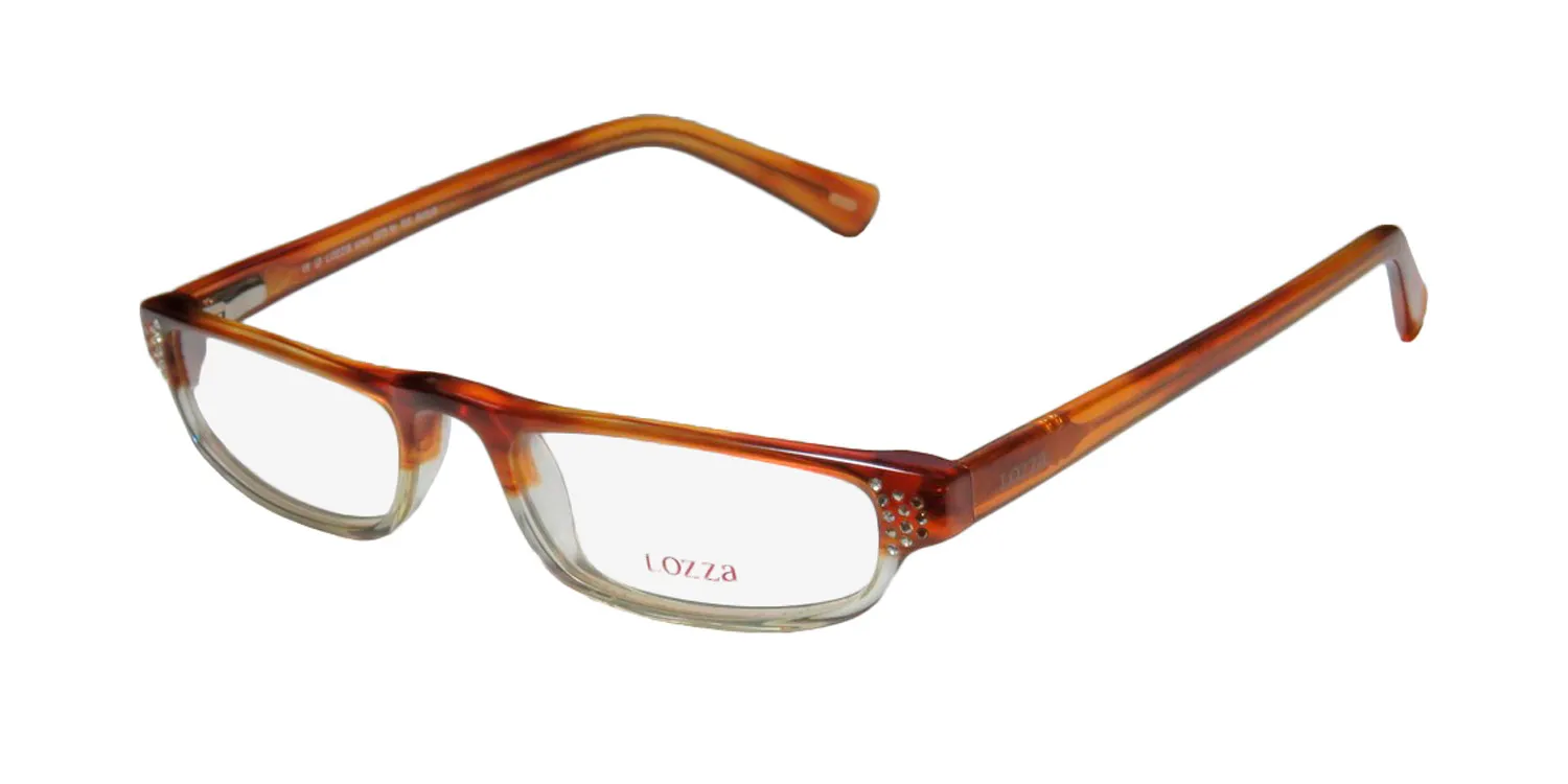 Lozza 1819sn 09ya Eyeglasses Amber 50mm