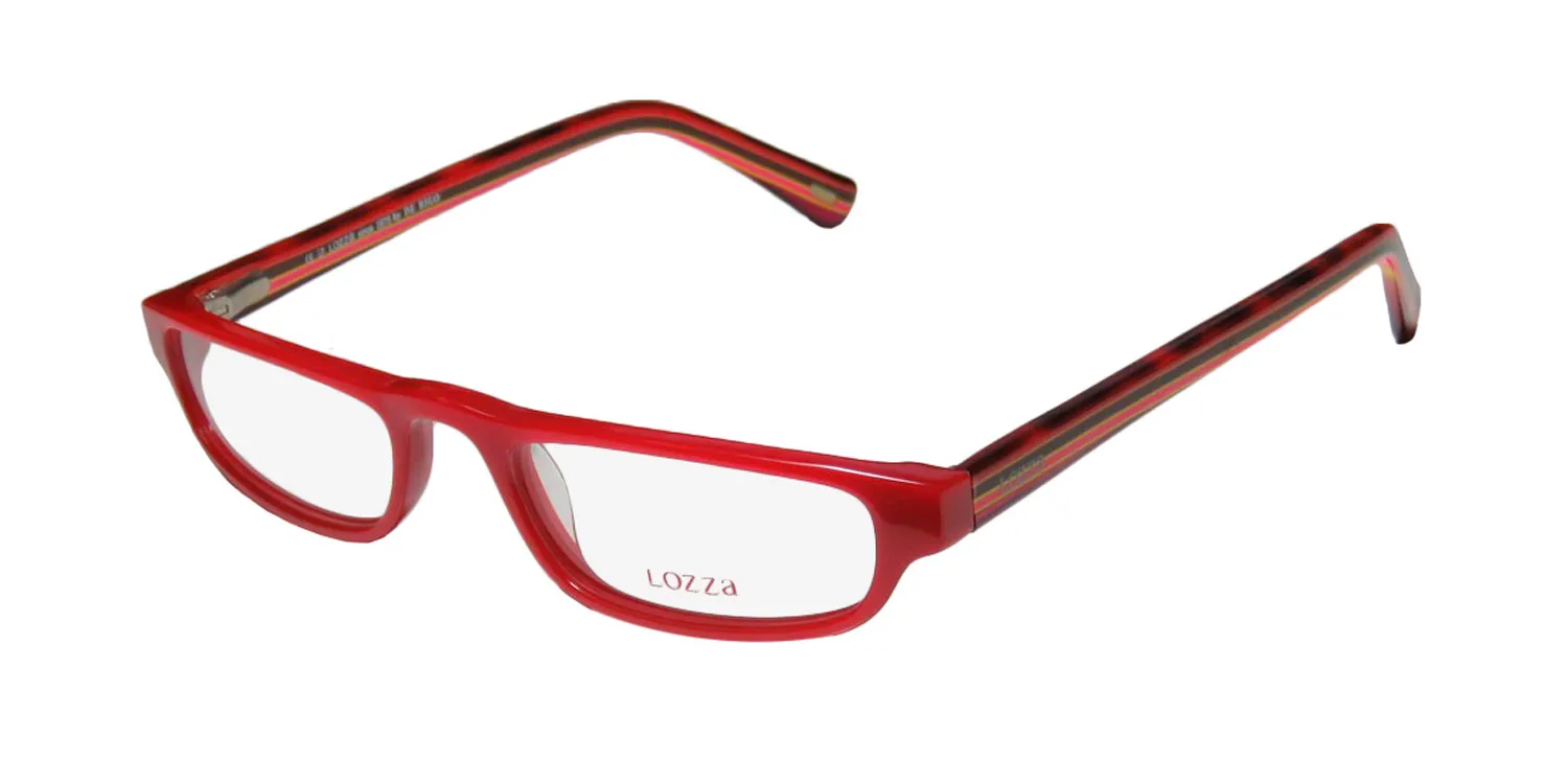 Lozza 1819n 09y9 Eyeglasses Red 50mm Unisex