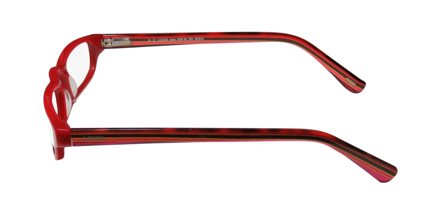 Lozza 1819n 09y9 Eyeglasses Red 50mm Unisex 4