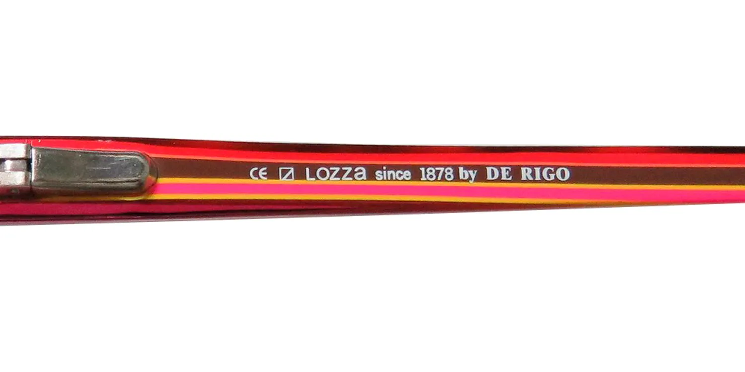 Lozza 1819n 09y9 Eyeglasses Red 50mm Unisex 7