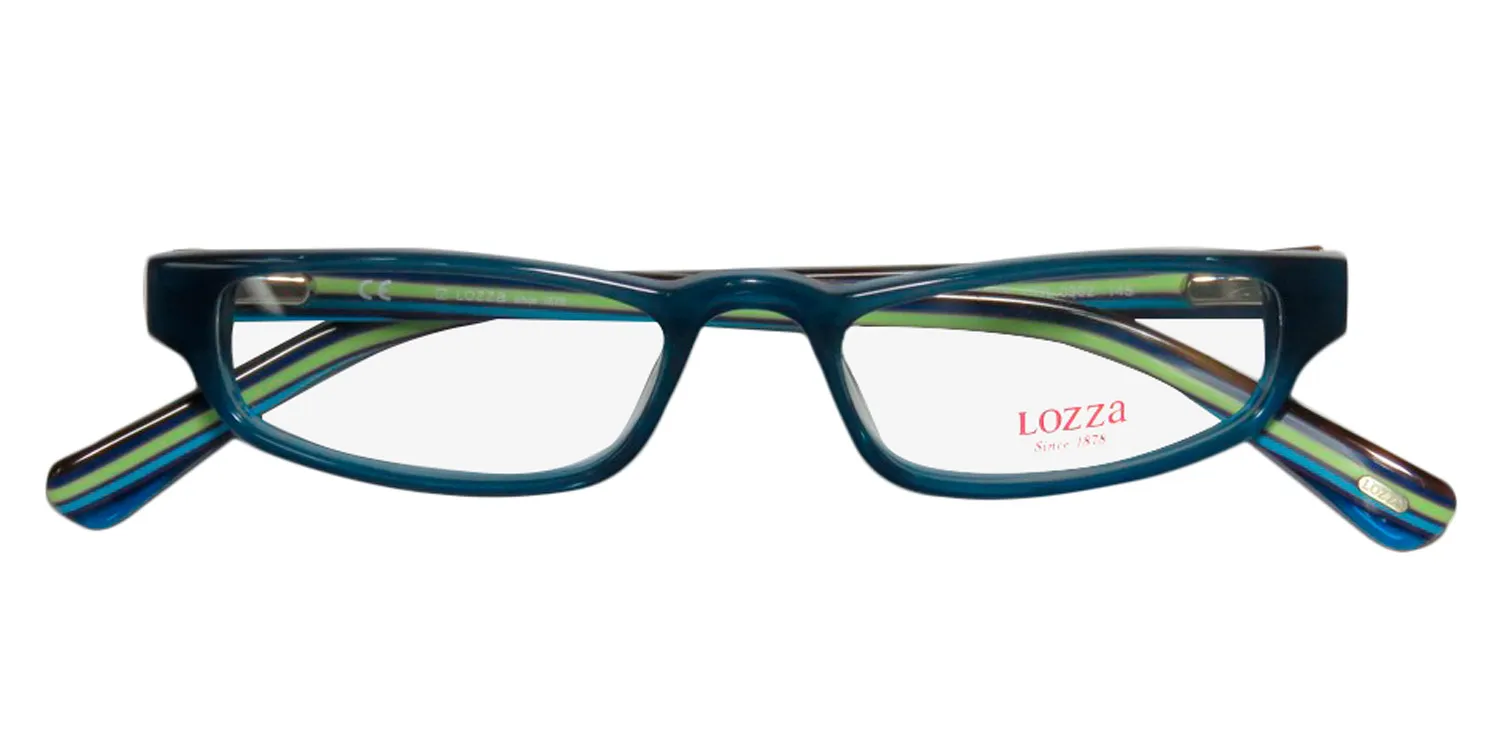 Lozza 1819n 0962 Eyeglasses Blue 50mm Unisex 2