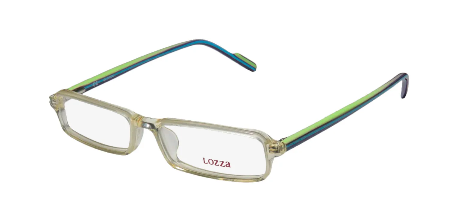 Lozza 1777v 0846 Eyeglasses Transparent Yellow 50mm Unisex