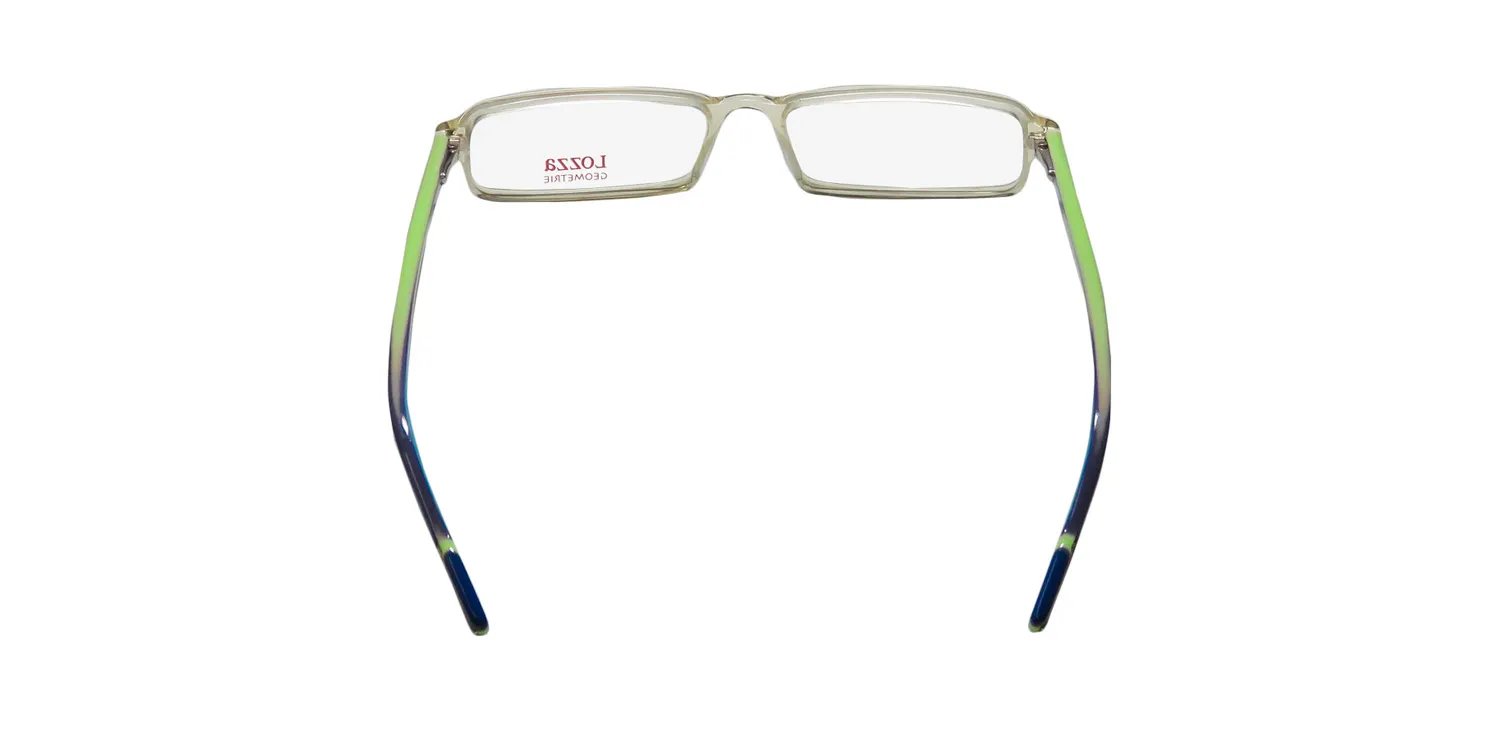 Lozza 1777v 0846 Eyeglasses Transparent Yellow 50mm Unisex 5