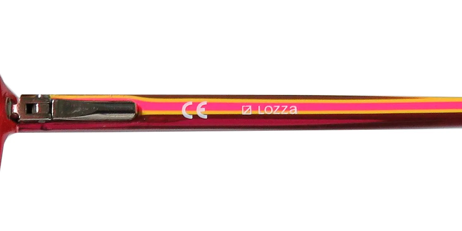 Lozza 1777v 0768 Eyeglasses Raspberry 52mm Unisex 7