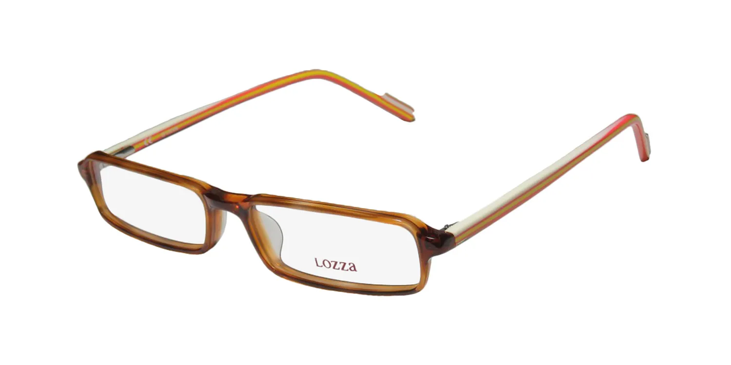 Lozza 1777v 09yb Eyeglasses Amber 52mm Unisex