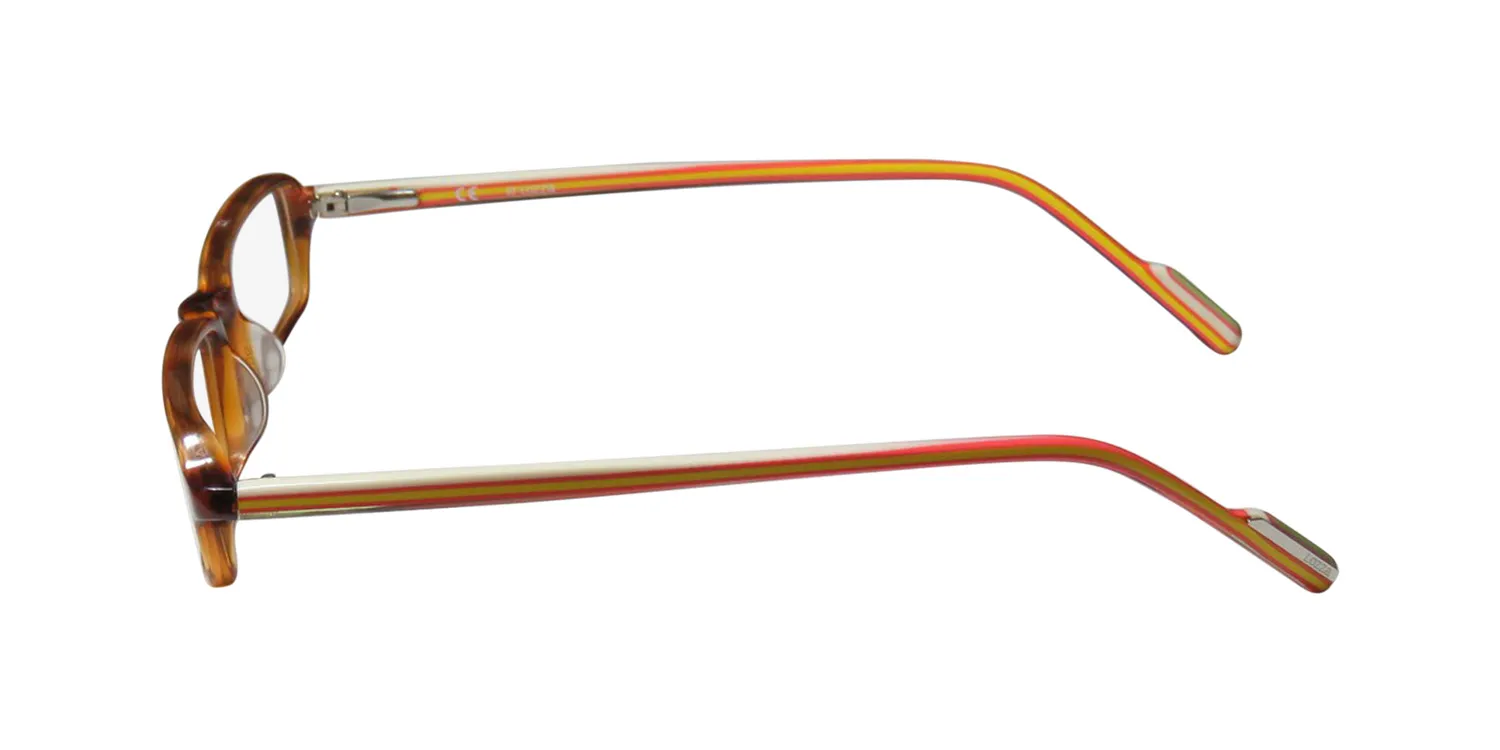 Lozza 1777v 09yb Eyeglasses Amber 52mm Unisex 4