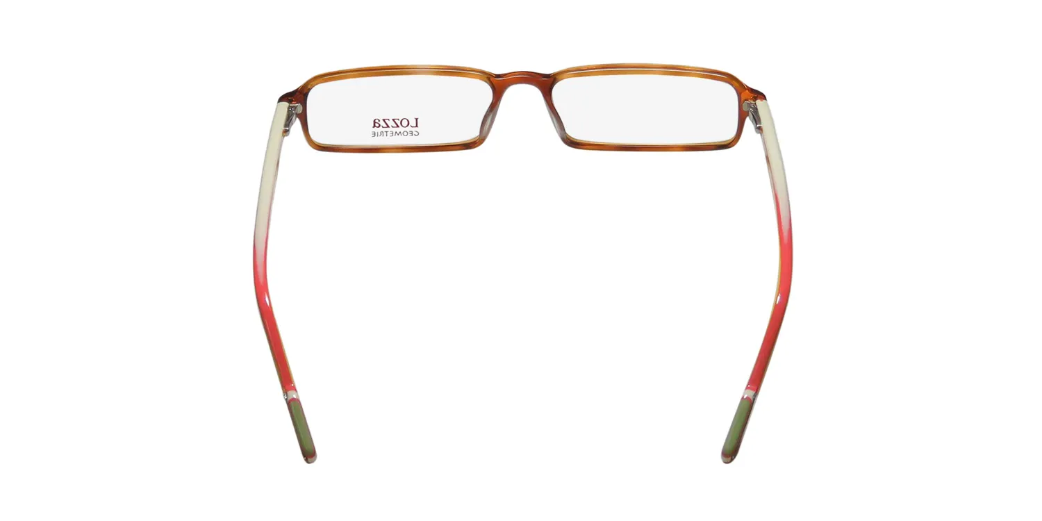Lozza 1777v 09yb Eyeglasses Amber 52mm Unisex 5