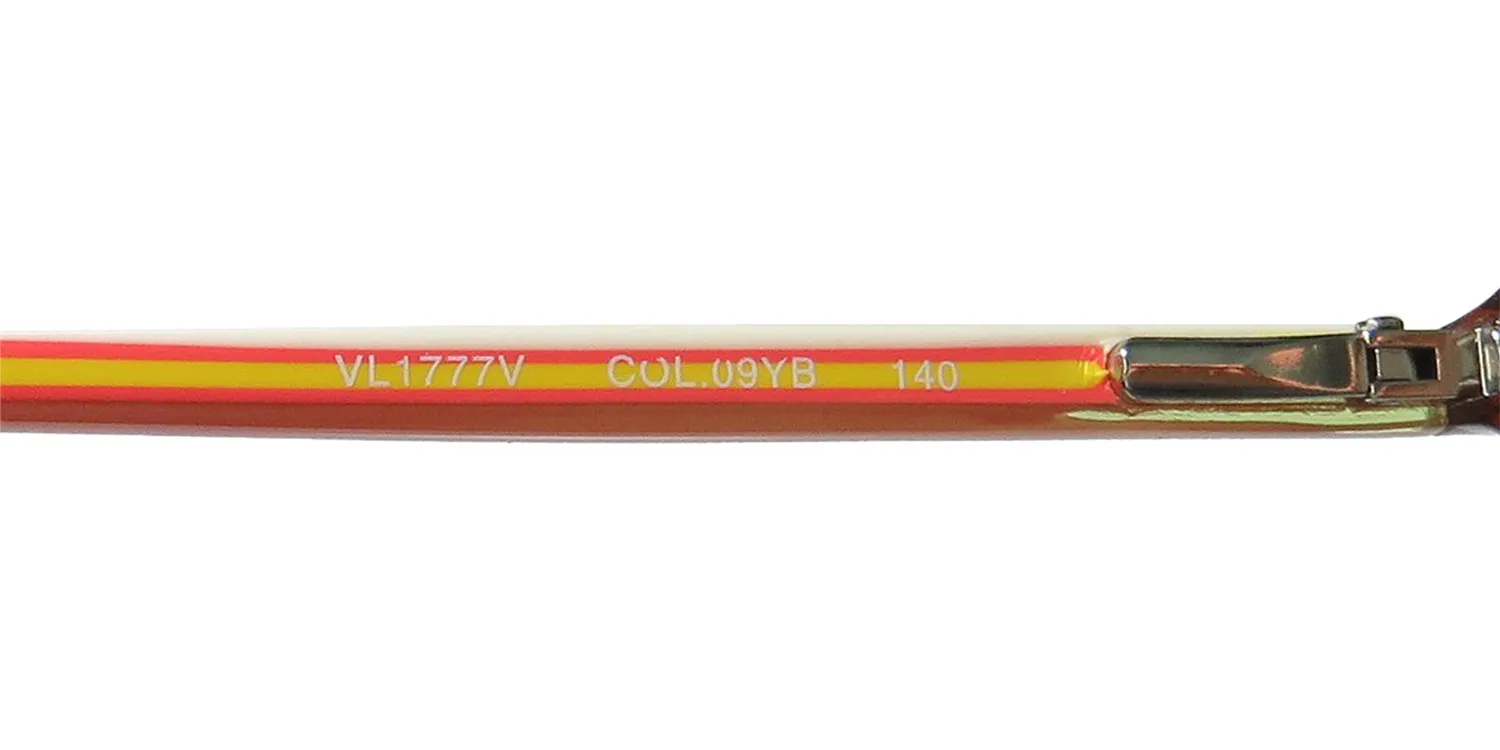 Lozza 1777v 09yb Eyeglasses Amber 52mm Unisex 8