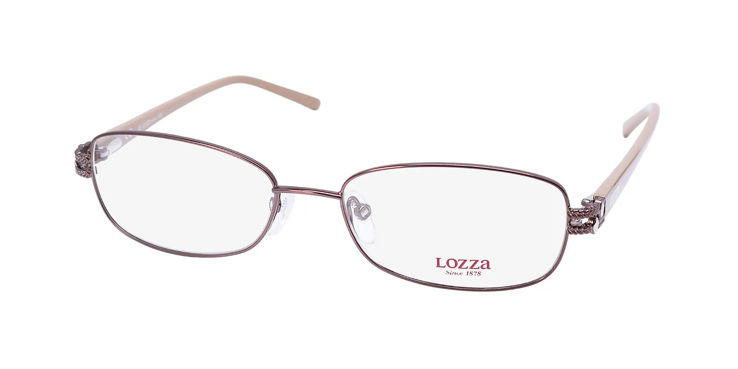 Lozza Vl2122 0h39 Eyeglasses Brown 52mm