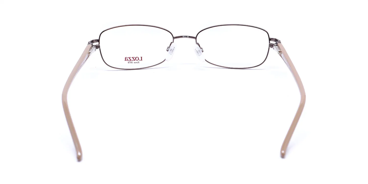 Lozza Vl2122 0h39 Eyeglasses Brown 52mm 5