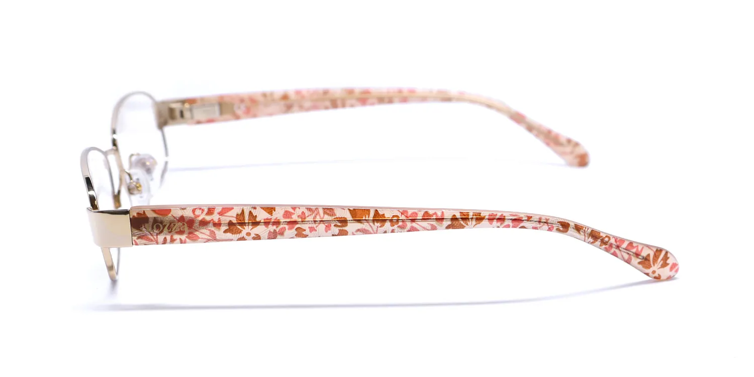 Lozza Vl2123 0300 Eyeglasses Gold 52mm 4