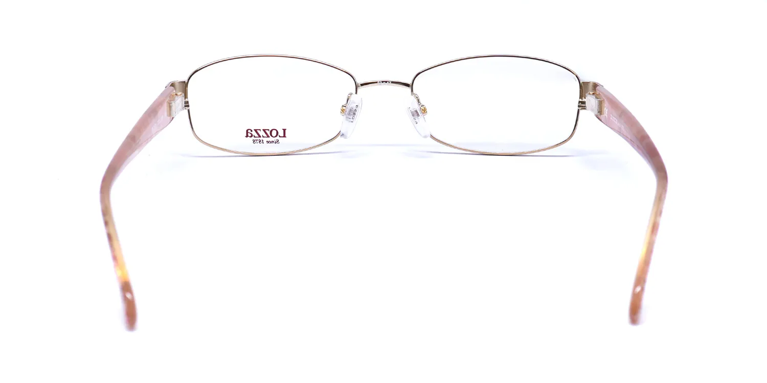 Lozza Vl2123 0300 Eyeglasses Gold 52mm 5