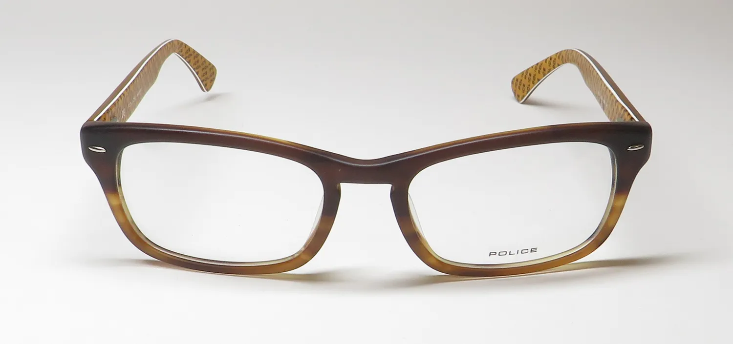 Police V1697 d83m Eyeglasses Brown Gradient 53mm 3