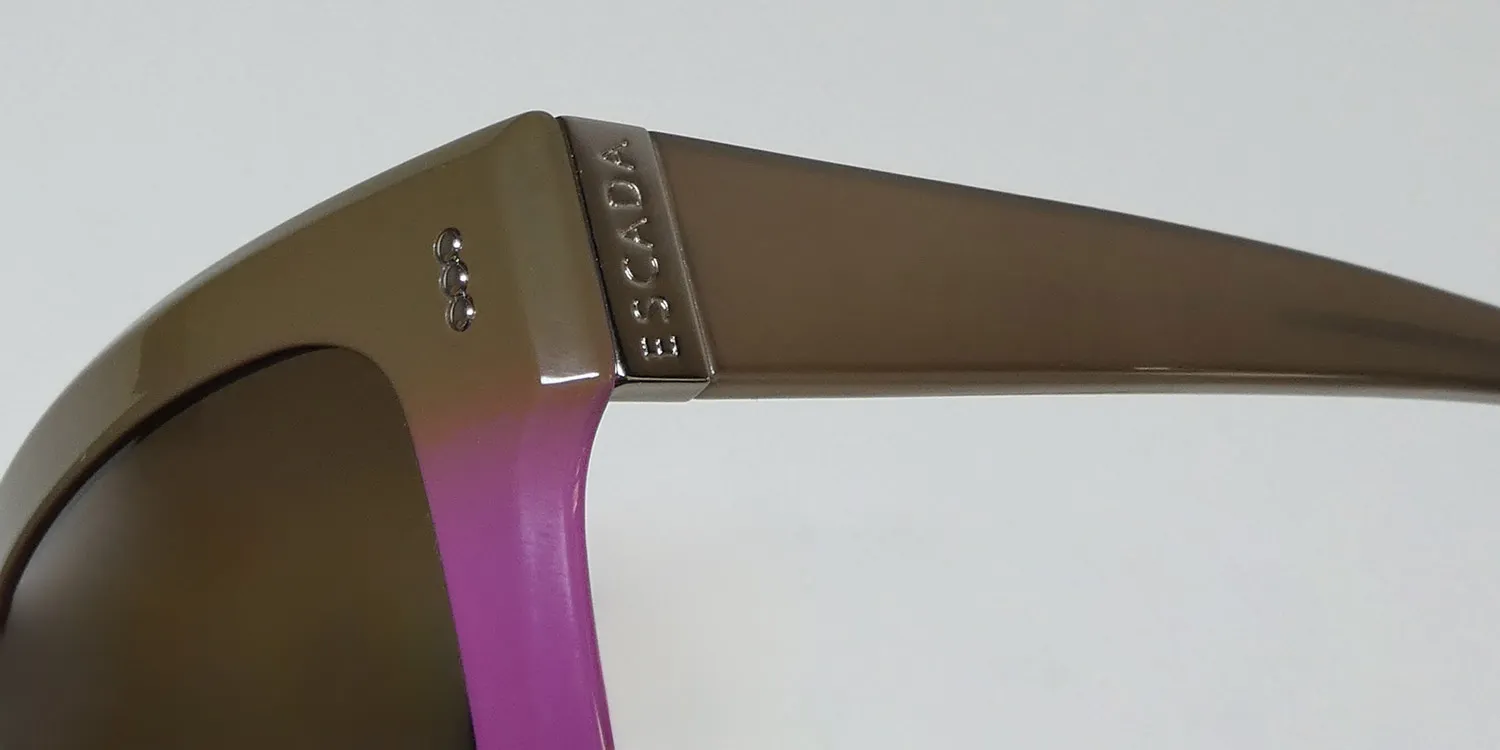Escada Ses393 0khb Sunglasses Gradient Dove Grey 56mm 6